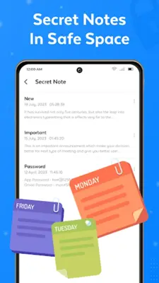 Secure folder - Secure files android App screenshot 2